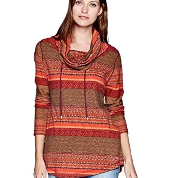 Woolrich Mile Run Cowl Tunic - Picture 2 of 5
